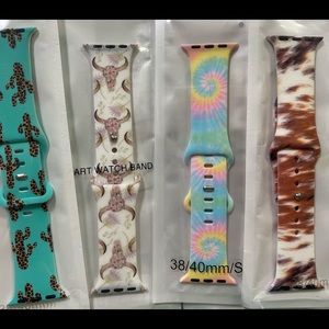 Watch bands. Fit any size Apple Watch. I have one of each design